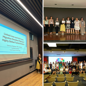 2025.09.12_TEDU MIGS Yüksek Lisans Mezunumuz Selenay Kaşkaya'nın ESA RN13 2025 Ara Toplantısı Katılımı ve Doktora Birincilik Ödülü