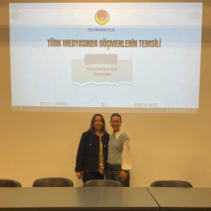 2025.11.29_Beyza Candar ve Burcu Alıcı'nın VII. Göç Çalışmaları Lisansüstü Öğrenci Konferansı Katılımı